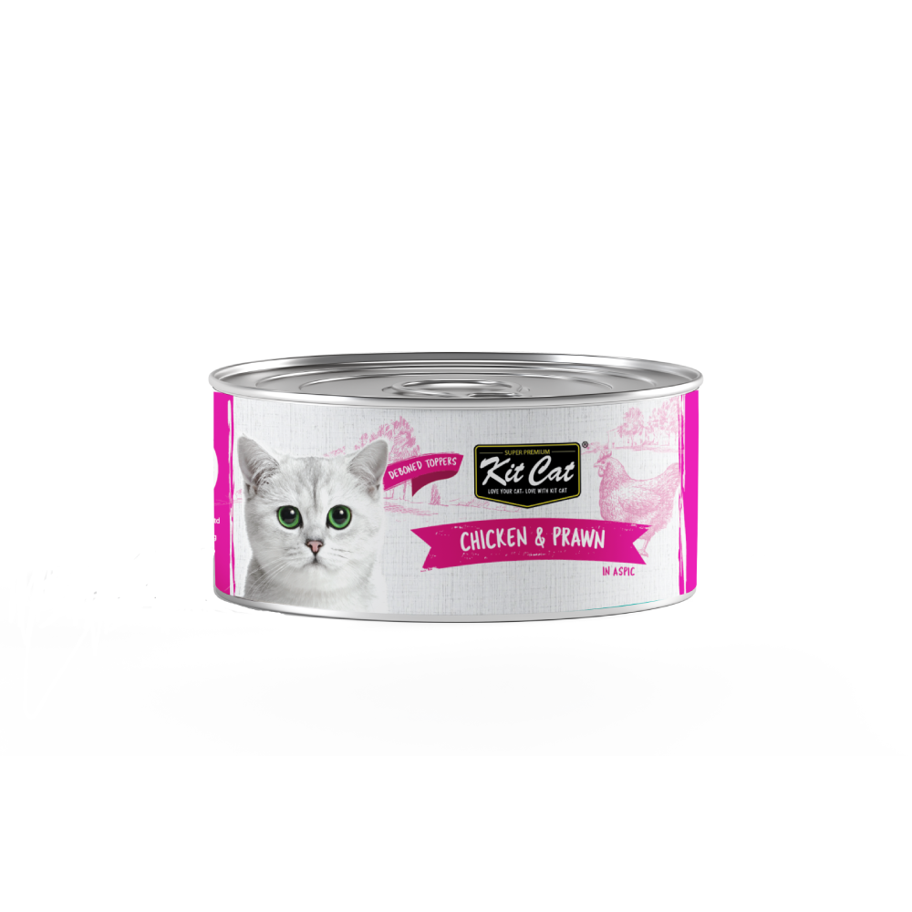 Kit Cat Country Fresh Deboned Chicken & Prawn 80g