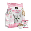 Kit Cat Freeze Bites Beef & Cod Fish Freeze-Dried Raw Cat Food 225g (15g x 15)