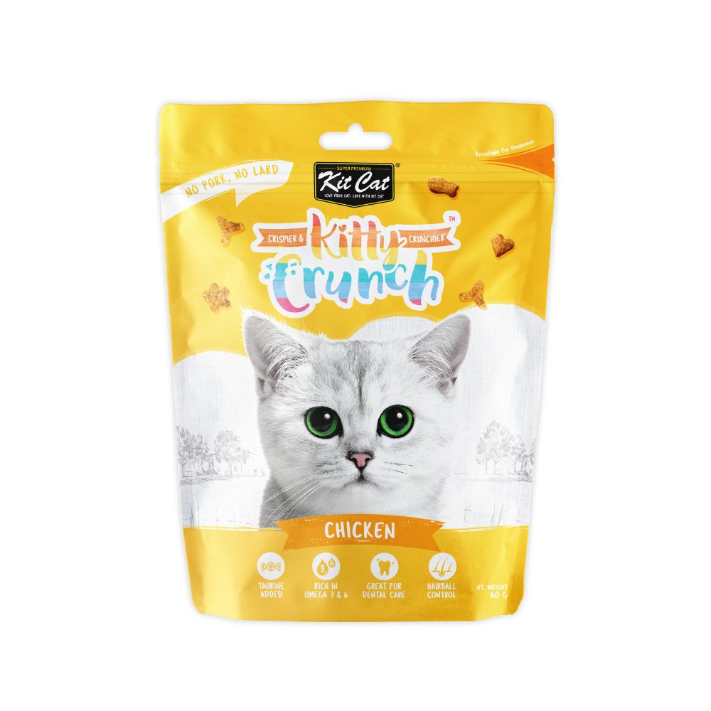 Kit Cat KittyCrunch Cat Bites Chicken Flavor 60g