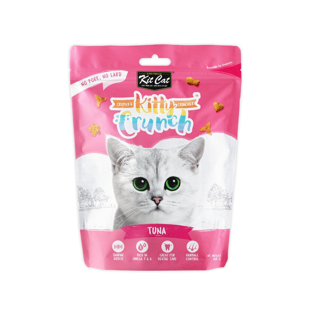 Kit Cat KittyCrunch Cat Bites Tuna Flavor 60g