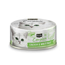 Kit Cat Pure Complete Cuisine Chicken & Whitebait In Meat Broth 70g