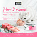 Kit Cat Pure Promise Natural Slow-Cooked Tuna & Anchovy Canned Cat Food 80g