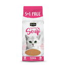 Kit Cat Savoury Soup Wet Food Pouches Tuna (6 x 50g)