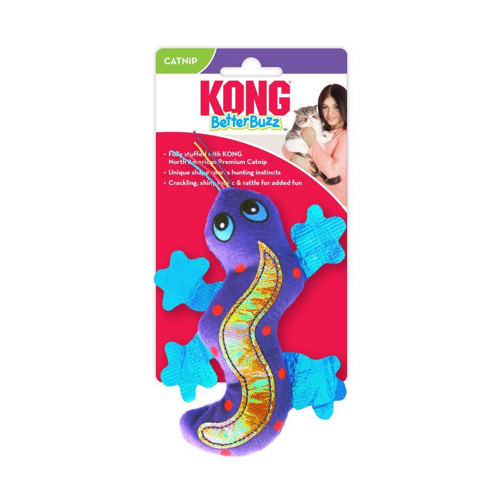Kong Cat Better Buzz Gecko (CA461)