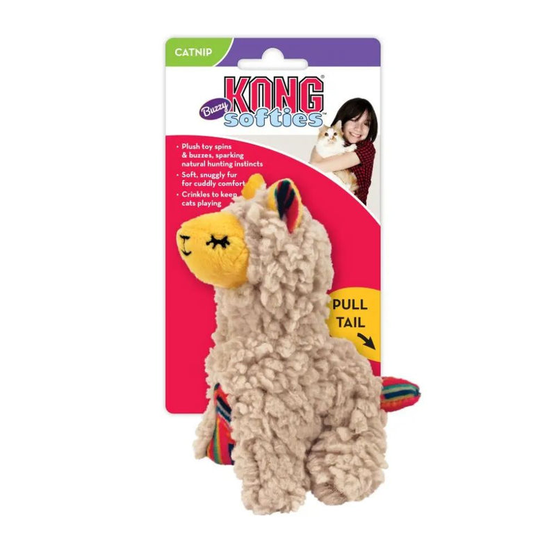 Kong Cat Softies Buzzy Llama (CSF53)