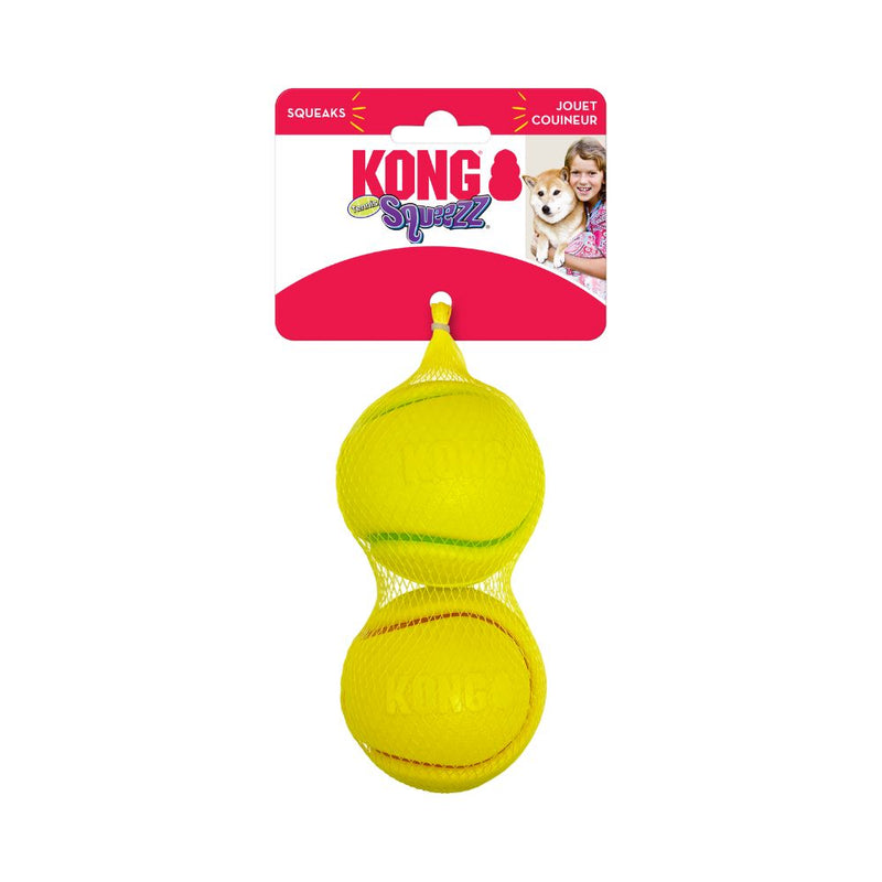 Kong Squeezz Tennis Assorted L (PCT1)