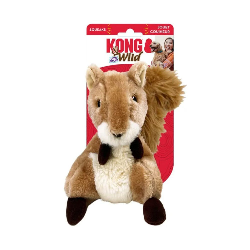 Kong Wild Low Stuff Squirrel M (WIL26)