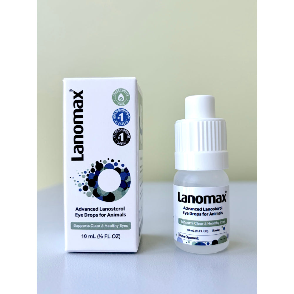 Lanomax Cataract-Dissolving Lanosteral Eye Drops for Pets & Animals 10ml
