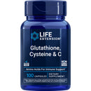 Life Extension Glutathione Cysteine & C 100 capsules front of pack