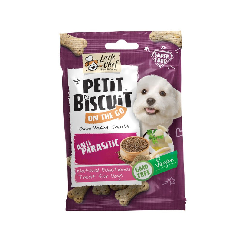 Little Chef Dog Petit Biscuit Treats Anti Parasitic 30g