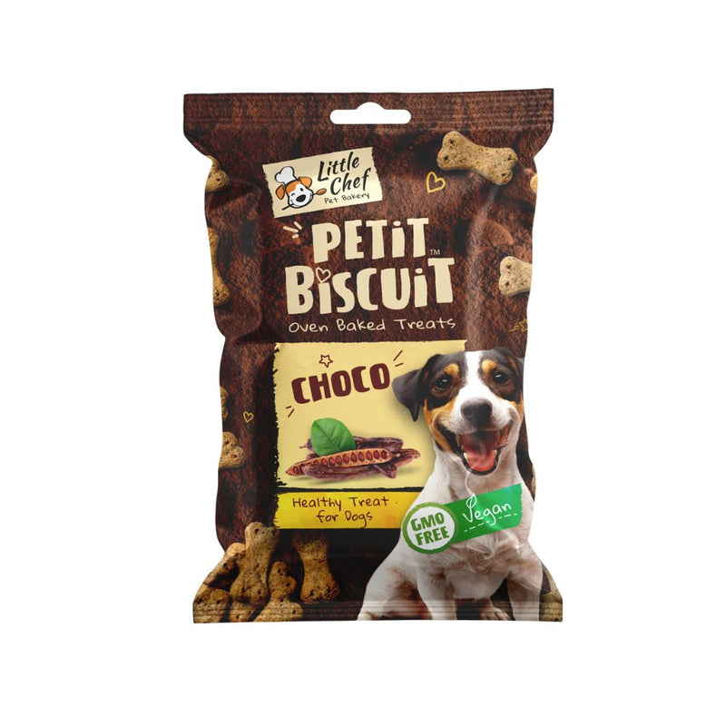 Little Chef Dog Petit Biscuit Treats Choco 150g