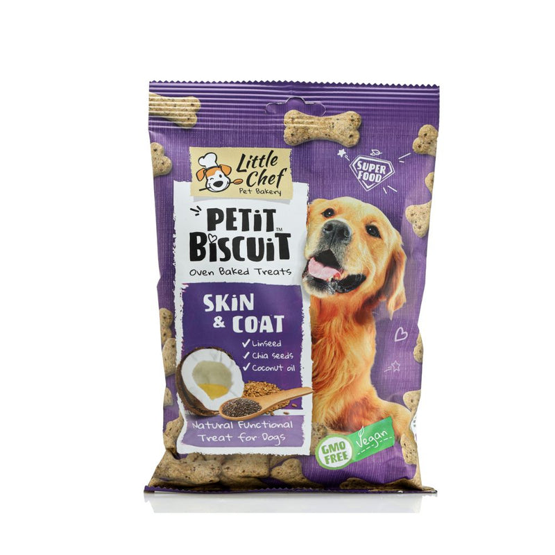 Little Chef Dog Petit Biscuit Treats Skin & Coat 150g