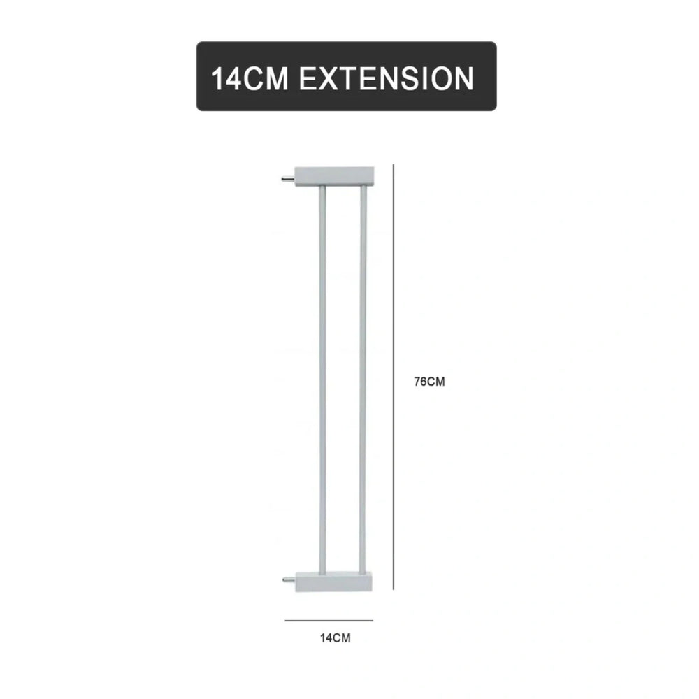 Lucky Baby Smart System Extension for BG-03 White 14cm baby gate extension panel