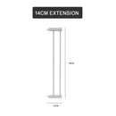 Lucky Baby Smart System Extension for BG-03 White 14cm baby gate extension panel