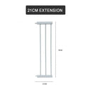 Lucky Baby Smart System Extension for BG-03 White 21cm baby gate extension panel