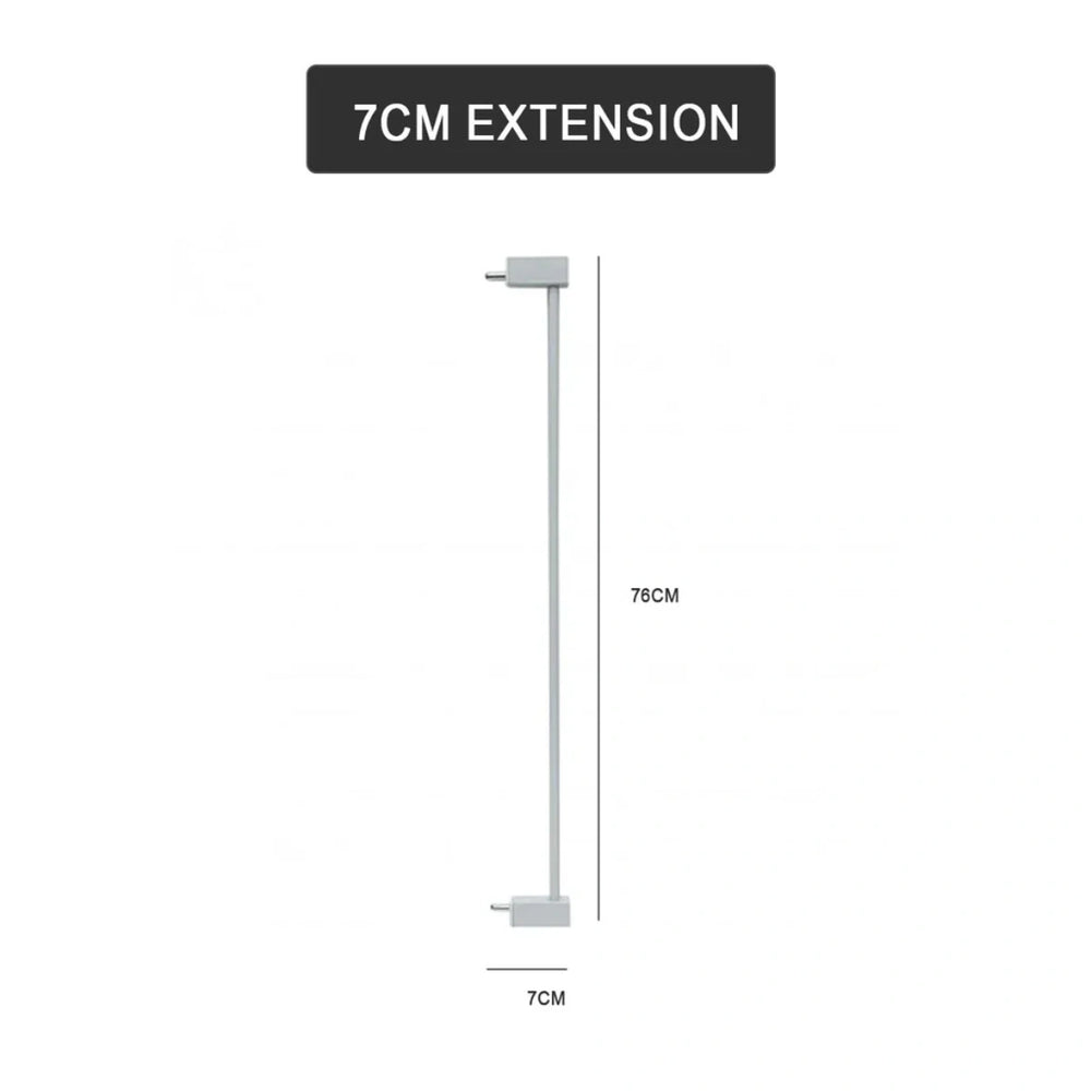Lucky Baby Smart System Extension for BG-03 White 7cm baby gate extension panel