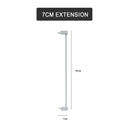 Lucky Baby Smart System Extension for BG-03 White 7cm baby gate extension panel