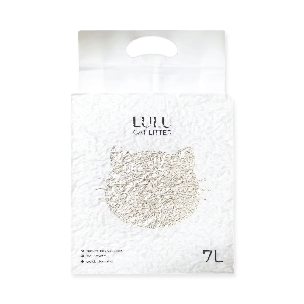 Lulu Pure White Tofu Cat Litter 7L