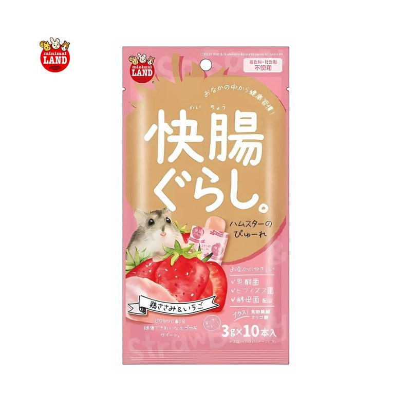 Marukan Chicken & Strawberry Flavour Puree for Hamsters 30g (ML503)