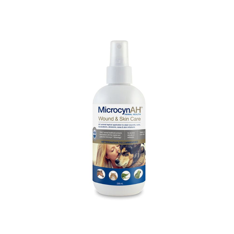 MicrocynAH Skin Disinfectant Spray - Wound & Skin Care 236ml