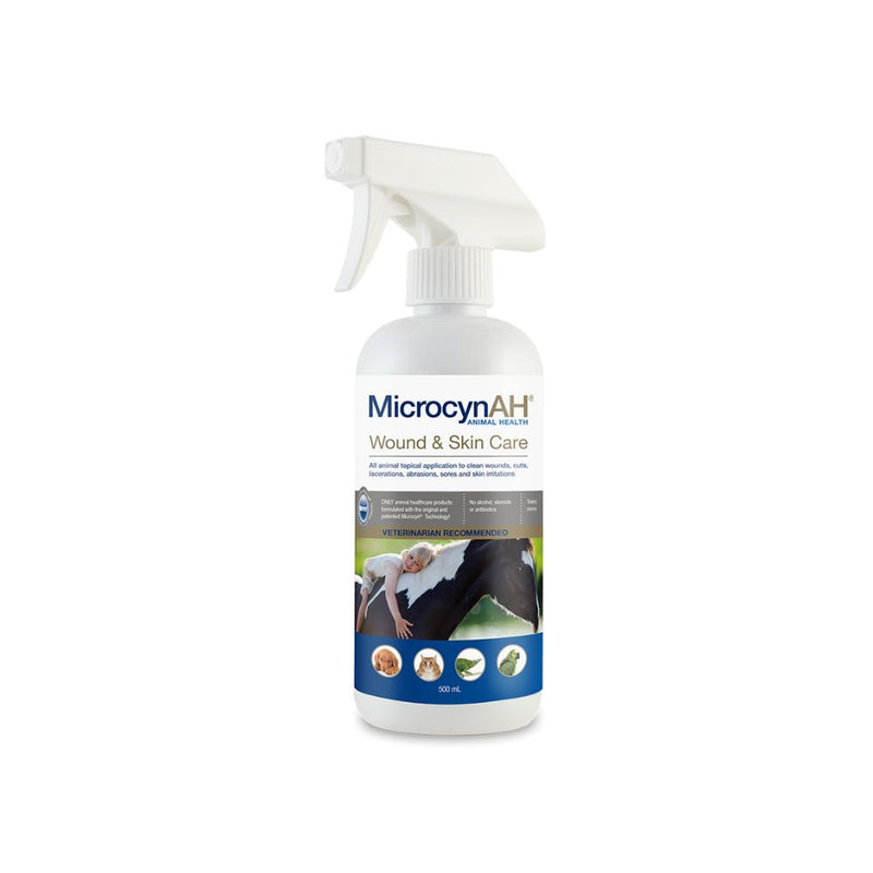 MicrocynAH Skin Disinfectant Spray - Wound & Skin Care 500ml