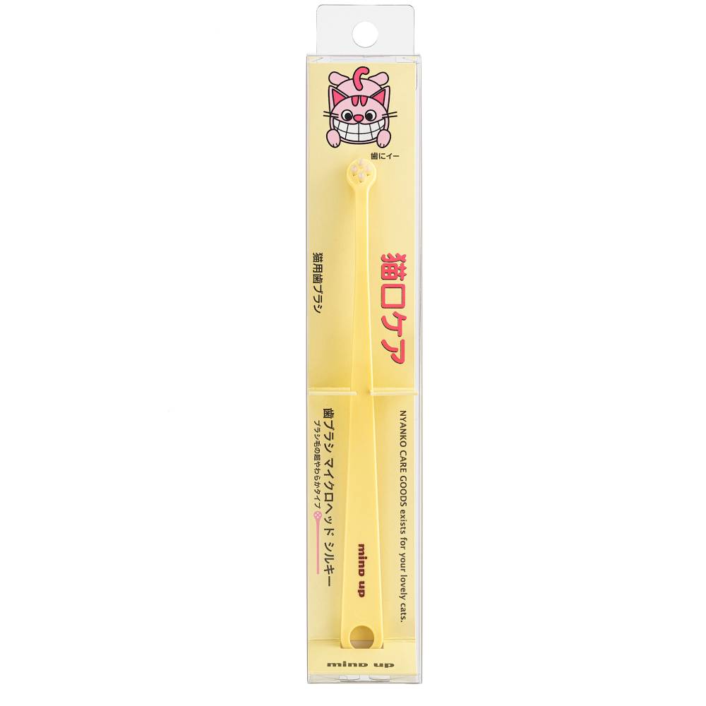 Mind Up Nyanko Care Cat Toothbrush Silky Micro Head