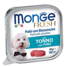 Monge Fresh - Tuna Pate With Chunkies Tray Dog Food 100g
