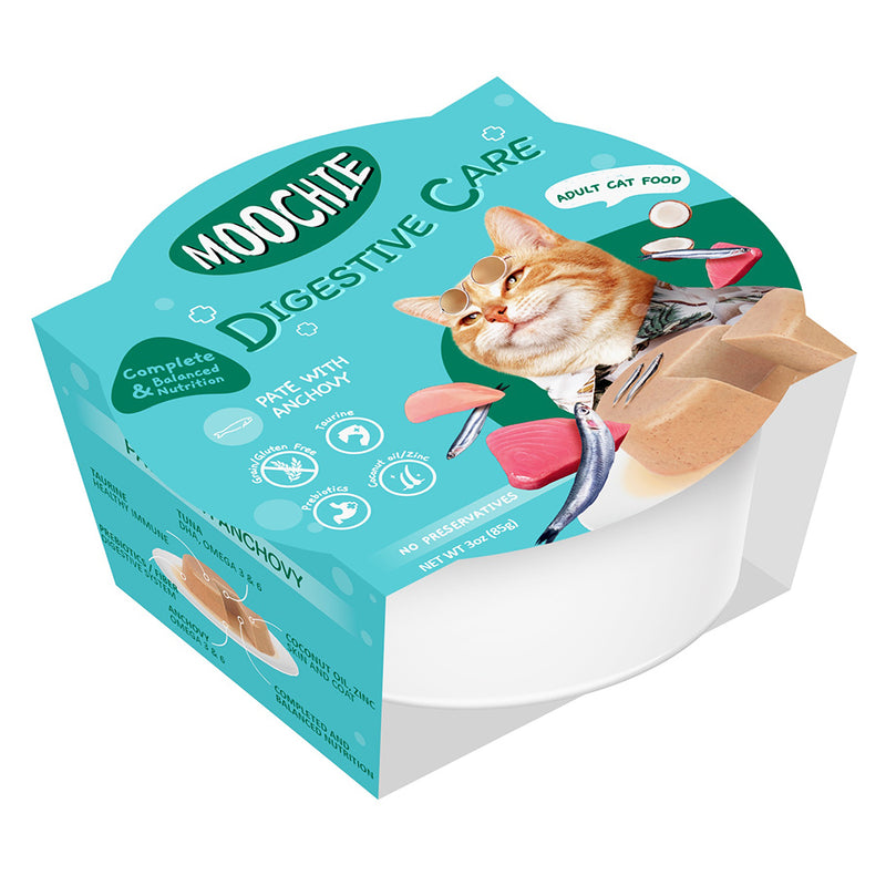 Moochie Cat Pate With Anchovy Digestive Care 85g