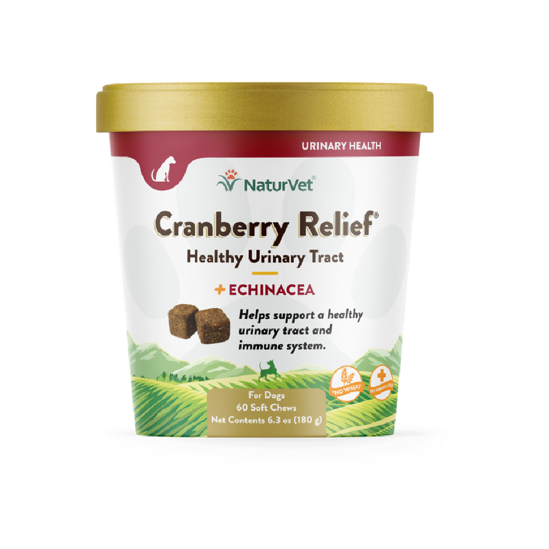 NaturVet Cranberry Relief Health Urinary Tract 60cts