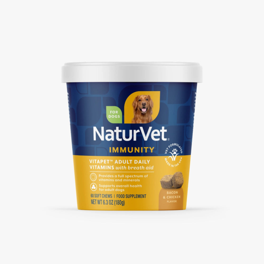 NaturVet VitaPet Adult Plus Breath Aid 60cts