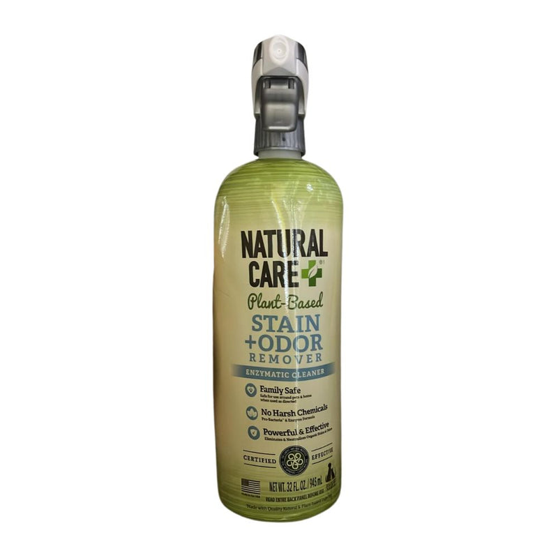 Natural Care Dog & Cat Plant-Based Stain + Odor Remover 32oz