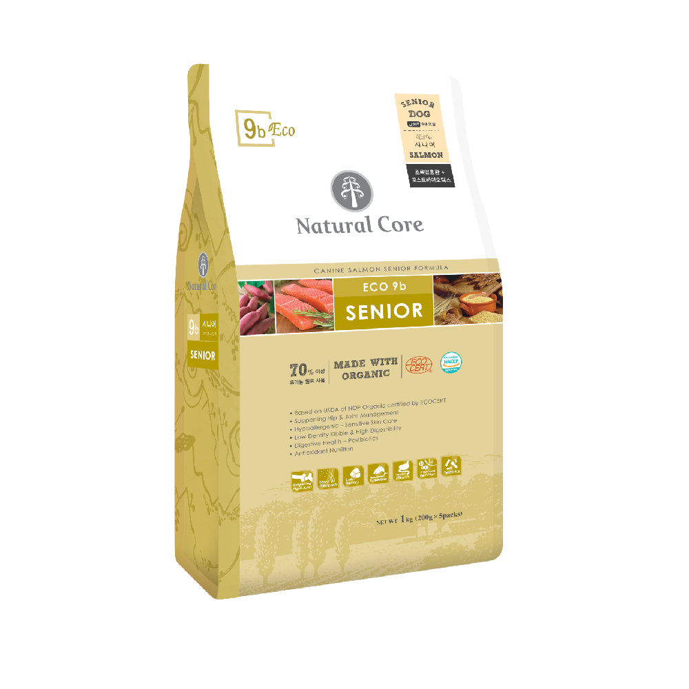 Natural Core Canine Eco Organic Series 9b Salmon Senior Formula 1kg