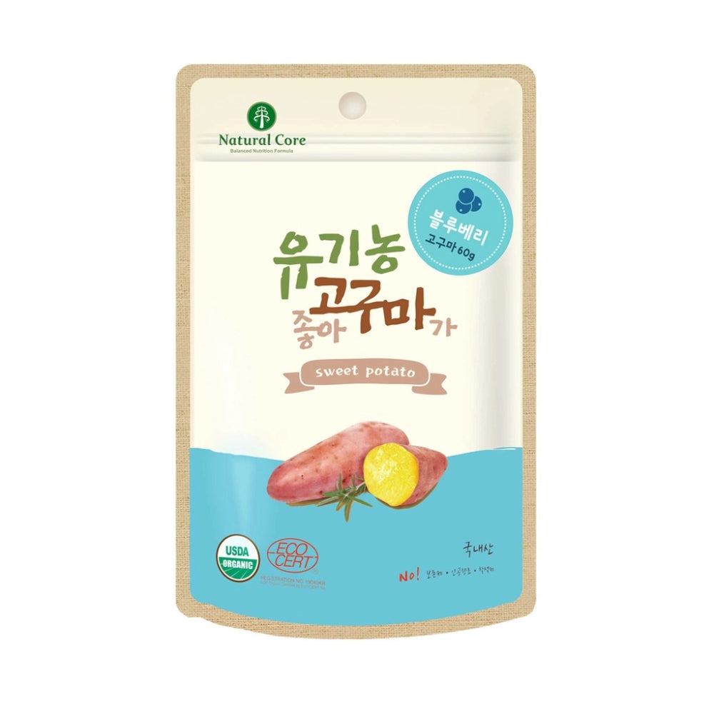 Natural Core Dog Treat Sweet Potato with Blueberry 60g