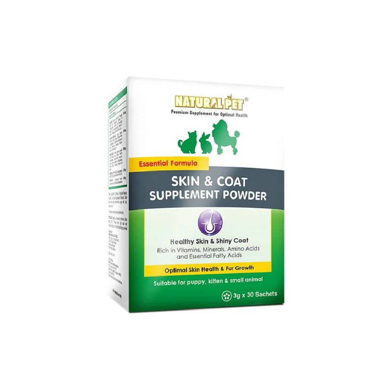 Natural Pet - Skin & Coat Supplement 3g x 30sachets