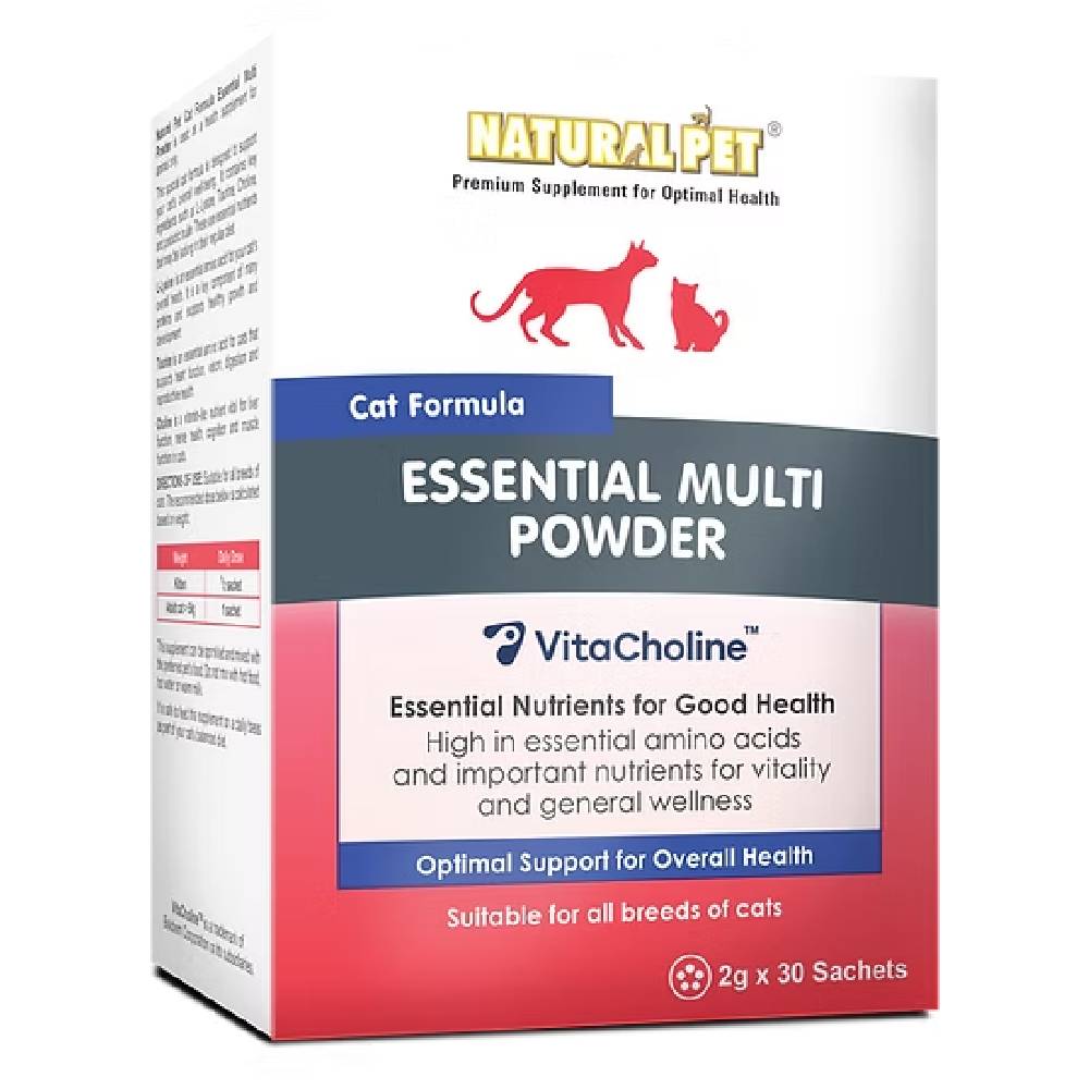Natural Pet Cat Essential Multi Powder 2g x 30sachets