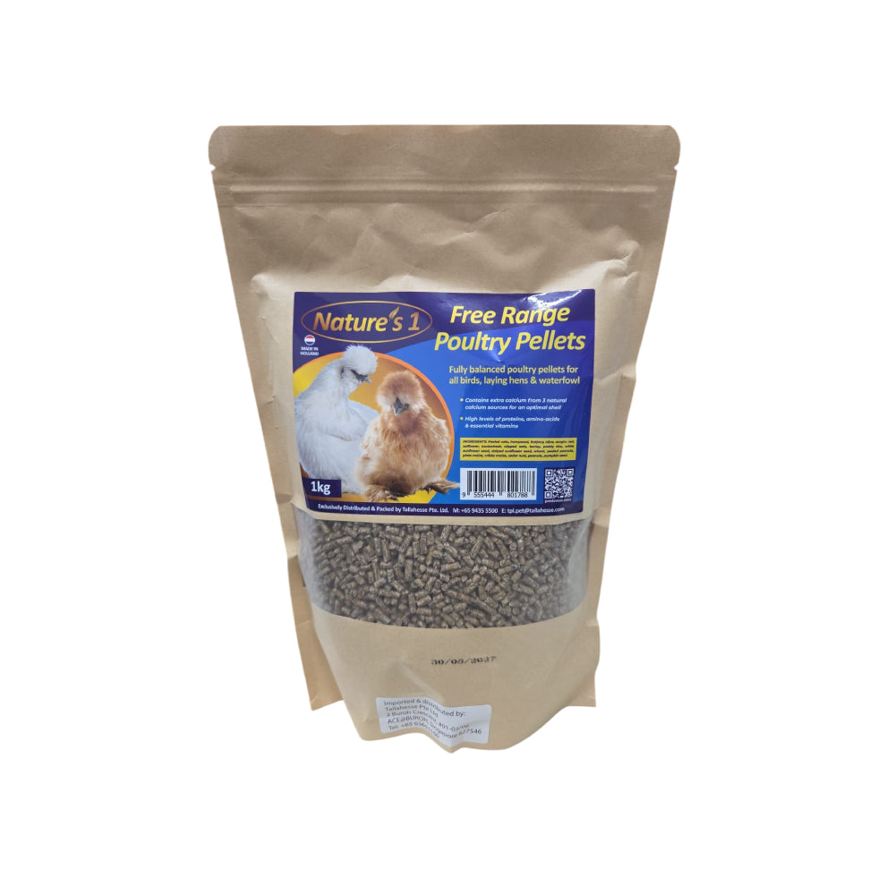 Nature's 1 Free Range Poultry Pellets 1kg