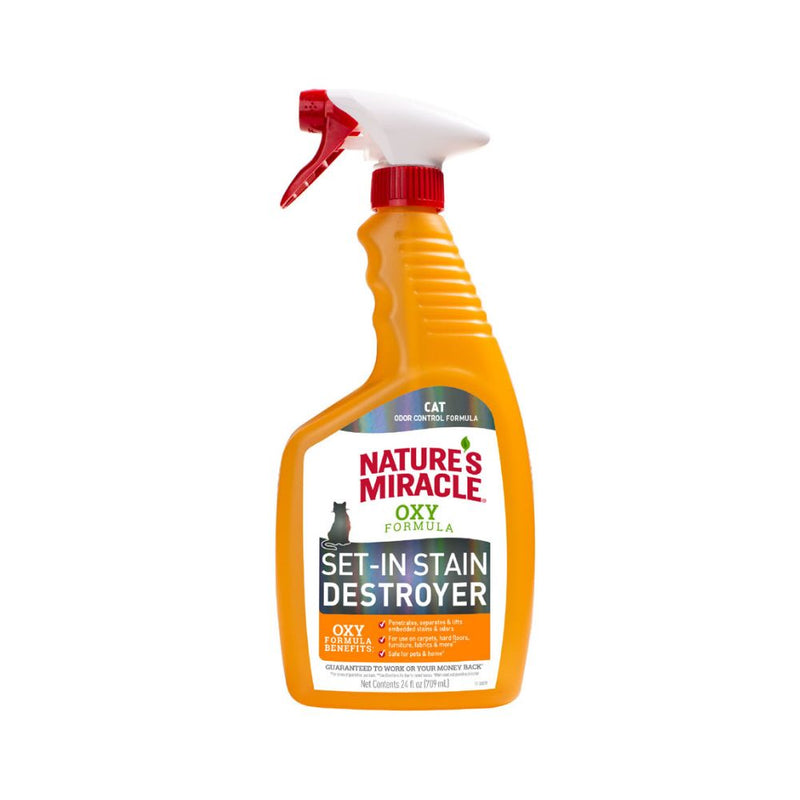 Nature's Miracle Cat Oxy Set-In Stain Destroyer 24oz