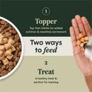 Instinct Raw Boost Mixers Grain-Free Gut Health Freeze-Dried Raw Dog Food Topper 5.5oz