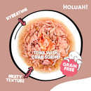 Holuah! Gravy Tuna with Crab Surimi Canned Cat Food 80g