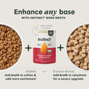 Instinct Dog Grass-Fed Beef Bone Broth for Dog 16oz