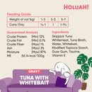 Holuah! Gravy Tuna with Whitebait Canned Cat Food 80g