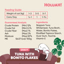 Holuah! Gravy Tuna with Bonito Flakes Canned Cat Food 80g