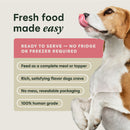 Instinct Dog Freshly Crafted Meals Pork & Wild-Caught Salmon Recipe 11oz