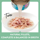 Schesir Cat Complete Nutrition Tuna Fillet in Broth 85g