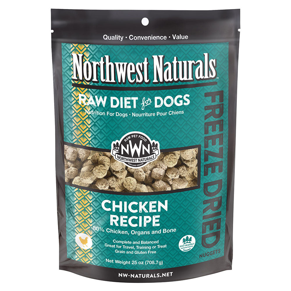 Northwest Naturals Dog Chicken Freeze Dried Nuggets 25oz