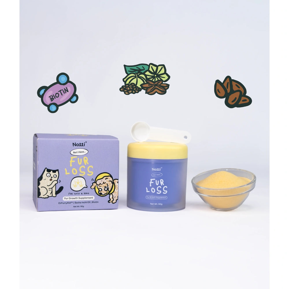 Notti But I Have Fur Loss Fur Growth Supplement 90g