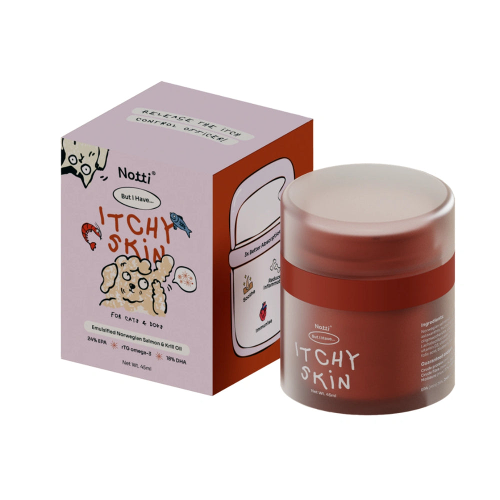 Notti But I Have Itchy Skin Emulsified Norwegian Salmon & Krill Oil 45ml