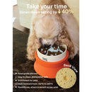Notti Living Food Bowl Slow Feeding Accessory - Tea