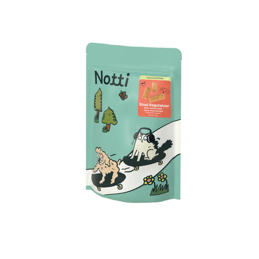 Notti Stool Regulator Freeze Dried Chunks Treats 50g