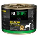 Nutripe Dog Gum & Grain Free Pure Chicken & Green Tripe 185g